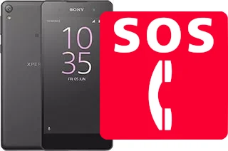 Appels d'urgence sur Sony Xperia E5