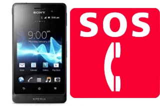 Appels d'urgence sur Sony Xperia go