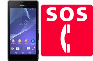 Appels d'urgence sur Sony Xperia M2 Aqua