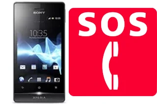 Appels d'urgence sur Sony Xperia miro