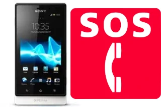 Appels d'urgence sur Sony Xperia sola