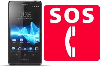 Appels d'urgence sur Sony Xperia T