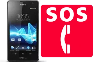 Appels d'urgence sur Sony Xperia TX