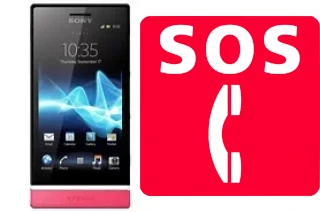 Appels d'urgence sur Sony Xperia U