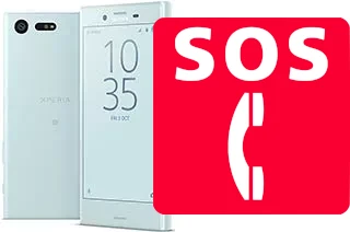 Appels d'urgence sur Sony Xperia X Compact