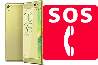 Appels d'urgence sur Sony Xperia XA Ultra