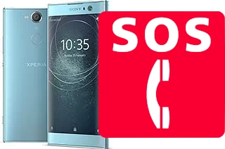 Appels d'urgence sur Sony Xperia XA2