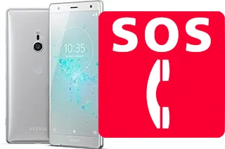 Appels d'urgence sur Sony Xperia XZ2