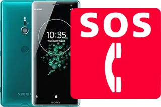 Appels d'urgence sur Sony Xperia XZ3