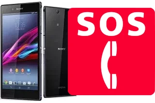 Appels d'urgence sur Sony Xperia Z Ultra