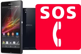 Appels d'urgence sur Sony Xperia Z