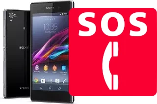 Appels d'urgence sur Sony Xperia Z1