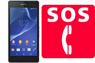 Appels d'urgence sur Sony Xperia Z2a