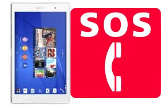 Appels d'urgence sur Sony Xperia Z3 Tablet Compact