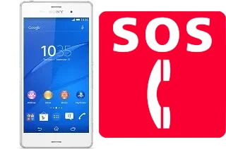 Appels d'urgence sur Sony Xperia Z3 Dual