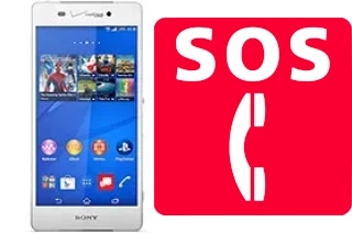 Appels d'urgence sur Sony Xperia Z3v