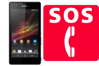 Appels d'urgence sur Sony Xperia ZR