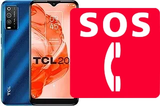 Appels d'urgence sur TCL 205