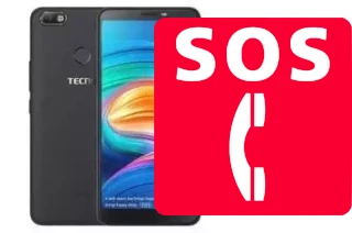 Appels d'urgence sur Tecno Camon i Click