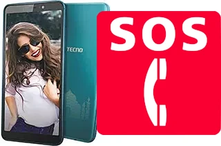 Appels d'urgence sur Tecno Camon iACE2