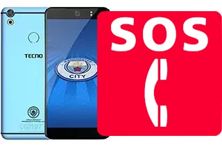 Appels d'urgence sur Tecno Camon CX Manchester City LE