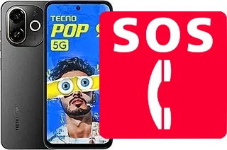 Appels d'urgence sur Tecno Pop 9