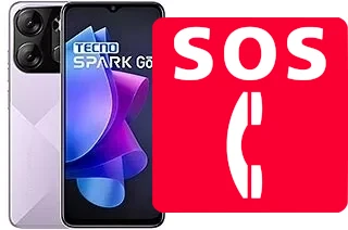 Appels d'urgence sur Tecno Spark Go 2023