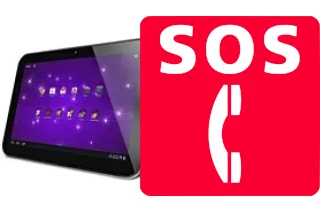 Appels d'urgence sur Toshiba Excite 10 SE