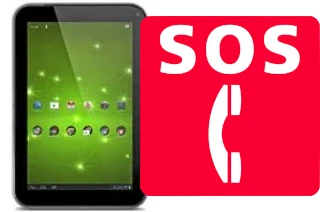 Appels d'urgence sur Toshiba Excite 7.7 AT275