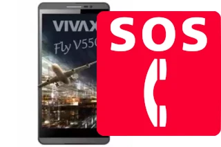 Appels d'urgence sur Vivax Fly V550