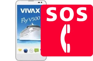 Appels d'urgence sur Vivax Smart Fly V500