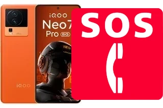 Appels d'urgence sur vivo iQOO Neo 7 Pro