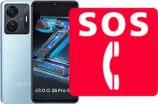 Appels d'urgence sur vivo iQOO Z6 Pro