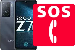 Appels d'urgence sur vivo iQOO Z7