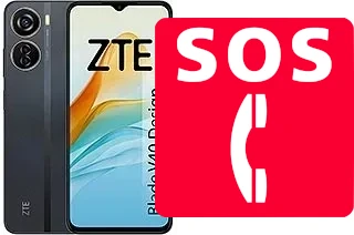 Appels d'urgence sur ZTE Blade V40 Design