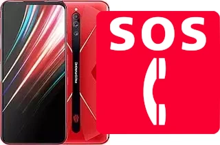 Appels d'urgence sur ZTE nubia Red Magic 5G