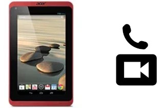 Passez des appels vidéo avec un Acer Iconia B1-721