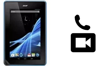 Passez des appels vidéo avec un Acer Iconia Tab B1-A71