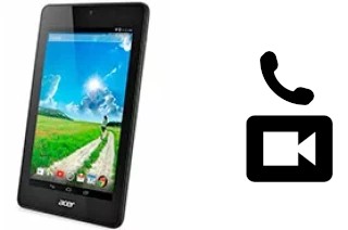 Passez des appels vidéo avec un Acer Iconia One 7 B1-730