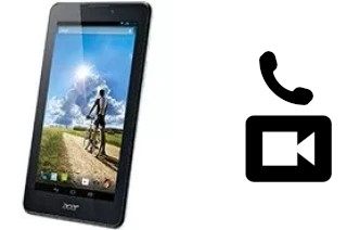 Passez des appels vidéo avec un Acer Iconia Tab 7 A1-713