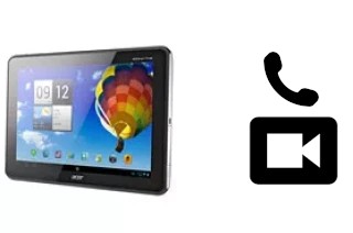 Passez des appels vidéo avec un Acer Iconia Tab A511