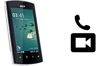 Passez des appels vidéo avec un Acer Liquid mt