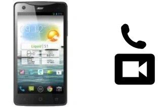 Passez des appels vidéo avec un Acer Liquid S1