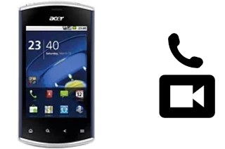 Passez des appels vidéo avec un Acer Liquid mini E310