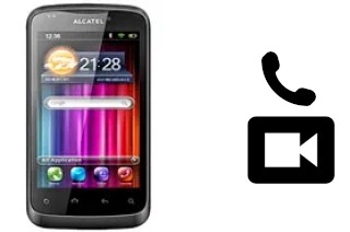 Passez des appels vidéo avec un alcatel OT-978