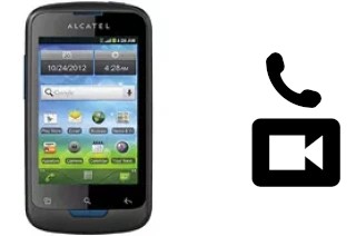 Passez des appels vidéo avec un alcatel OT-988 Shockwave