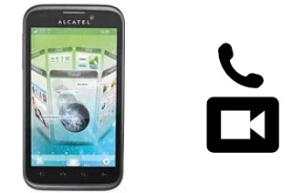 Passez des appels vidéo avec un alcatel OT-995