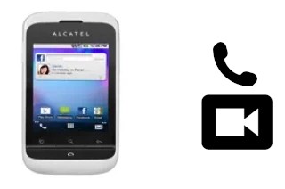 Passez des appels vidéo avec un alcatel OT-903