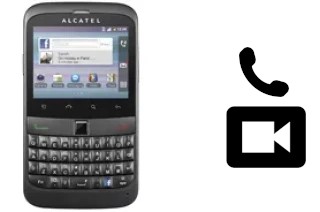 Passez des appels vidéo avec un alcatel OT-916