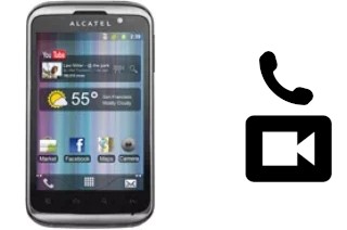 Passez des appels vidéo avec un alcatel OT-991